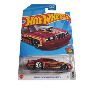 2021 Hot Wheels 86 Ford Thunderbird Pro Stock HW Drag Strip Series 107/250 Red